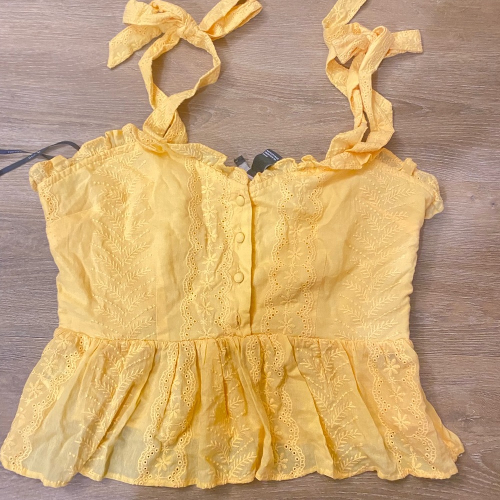 Forever 21 peplum top